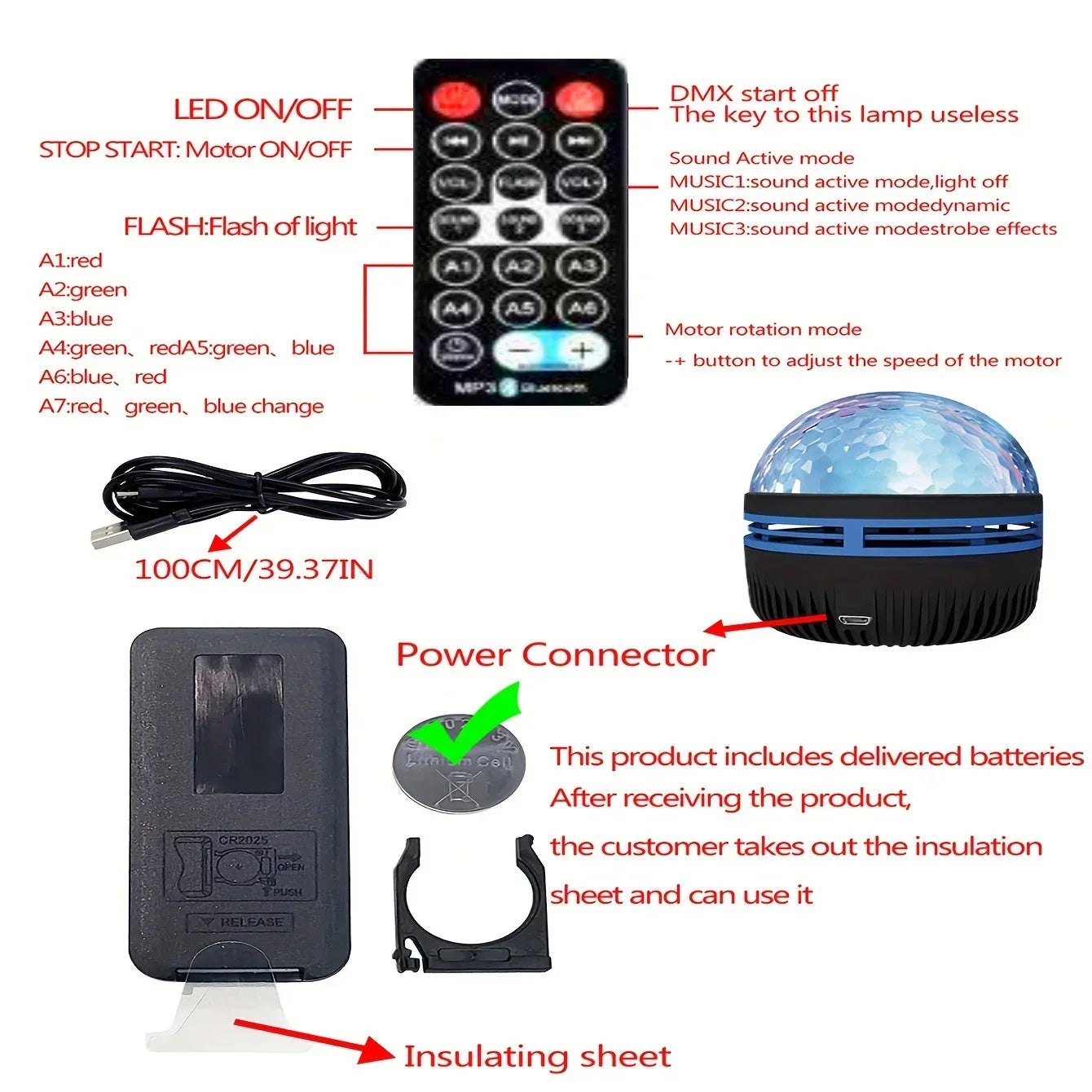 Ocean Wave Projector – 7 Colors