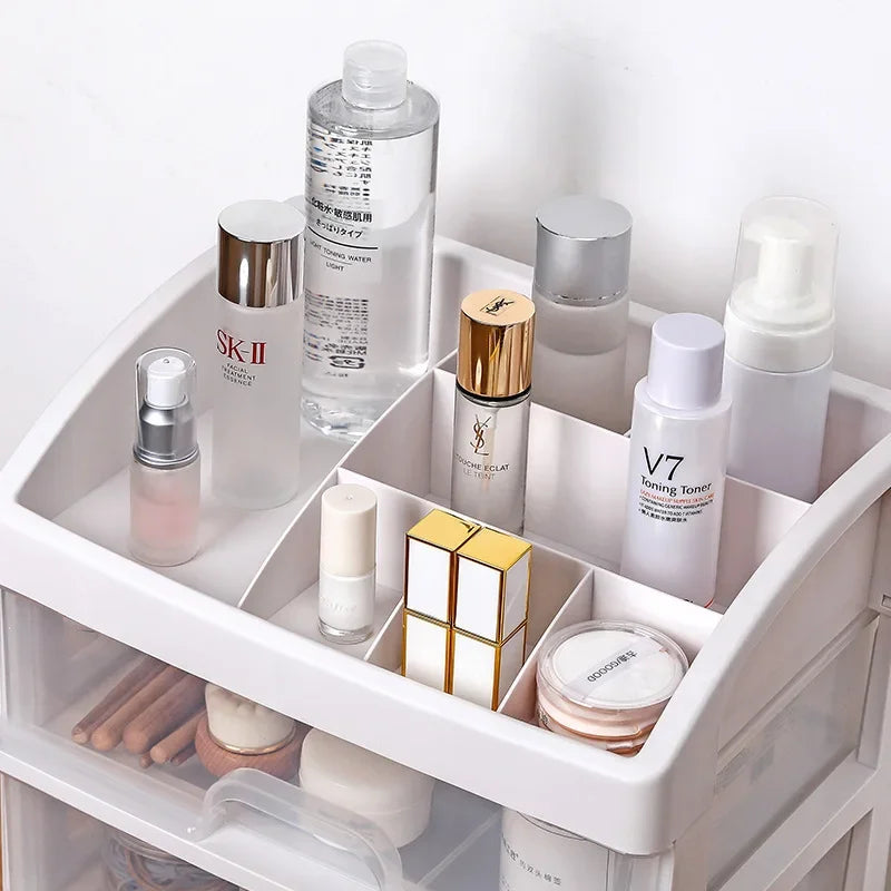 Stylish Makeup & Jewelry Organizer with Drawers